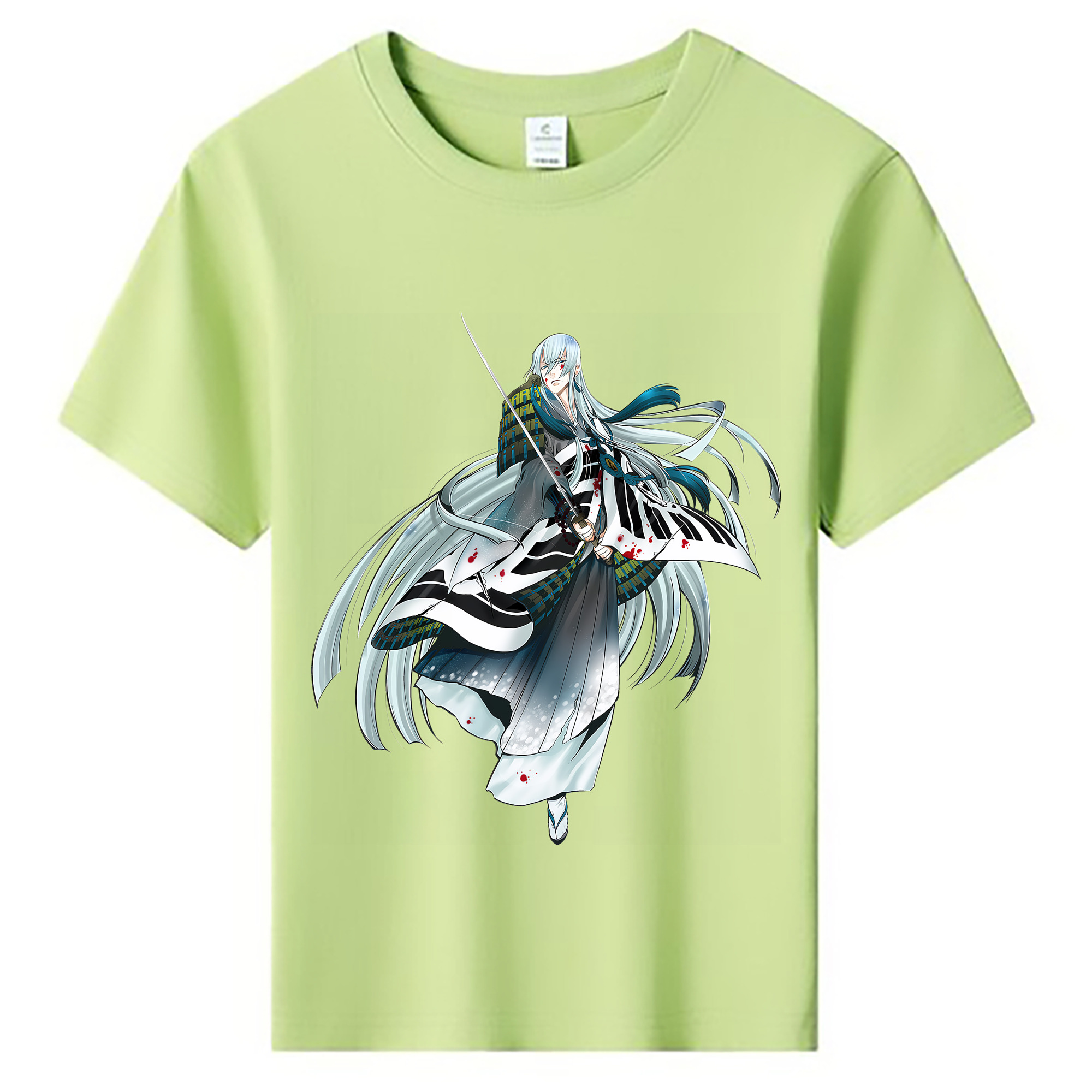 （画像用） 刀剣乱舞 Touken Ranbu 綿100％キッズTシャツ（フロントプリント）